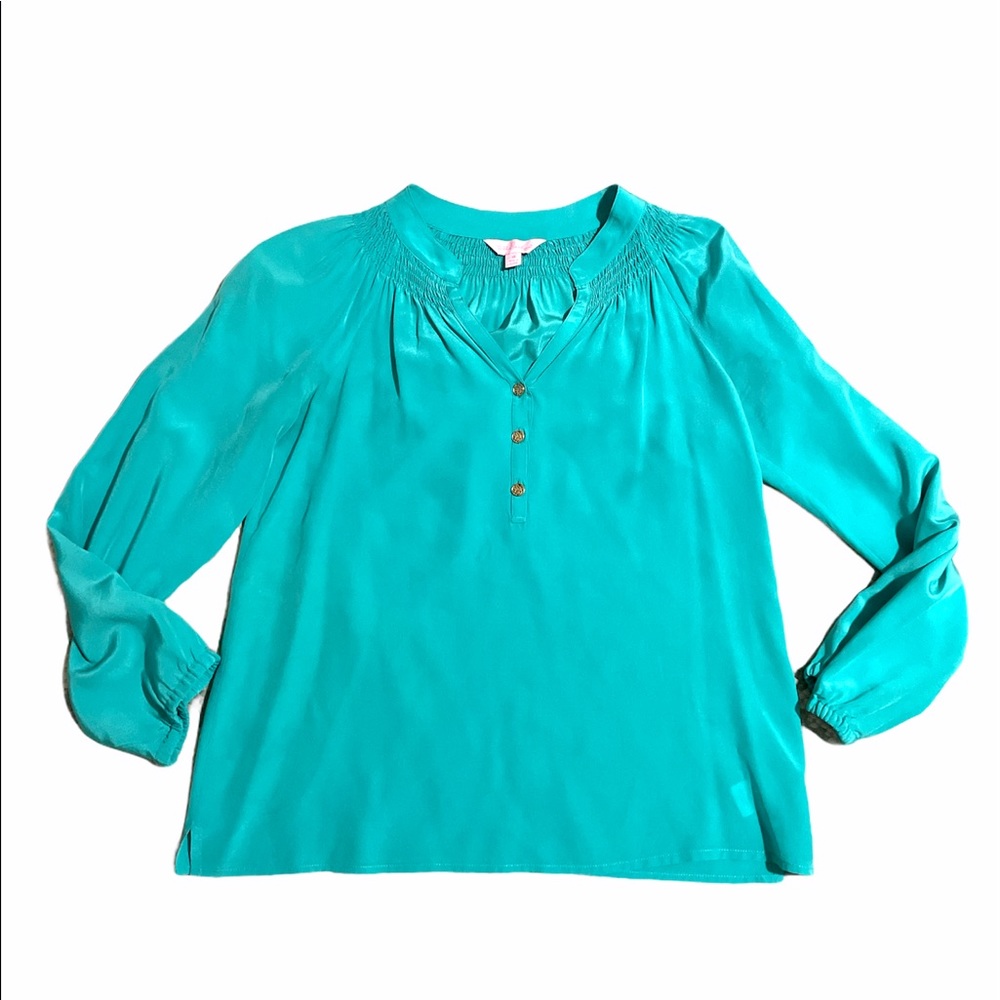 Lilly Pulitzer Silk Elsa Blouse